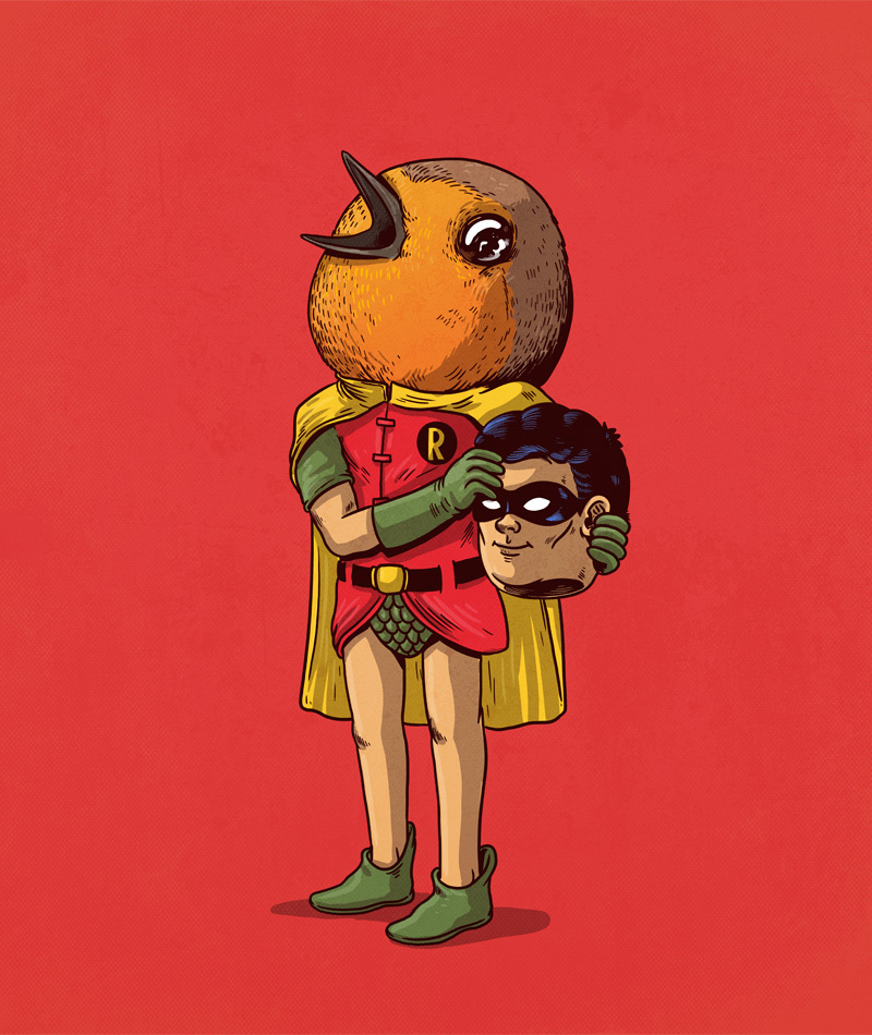 Illustration for article titled Cheeky Cartoonist Reveals the Secret Double Lives of Iconic Characters